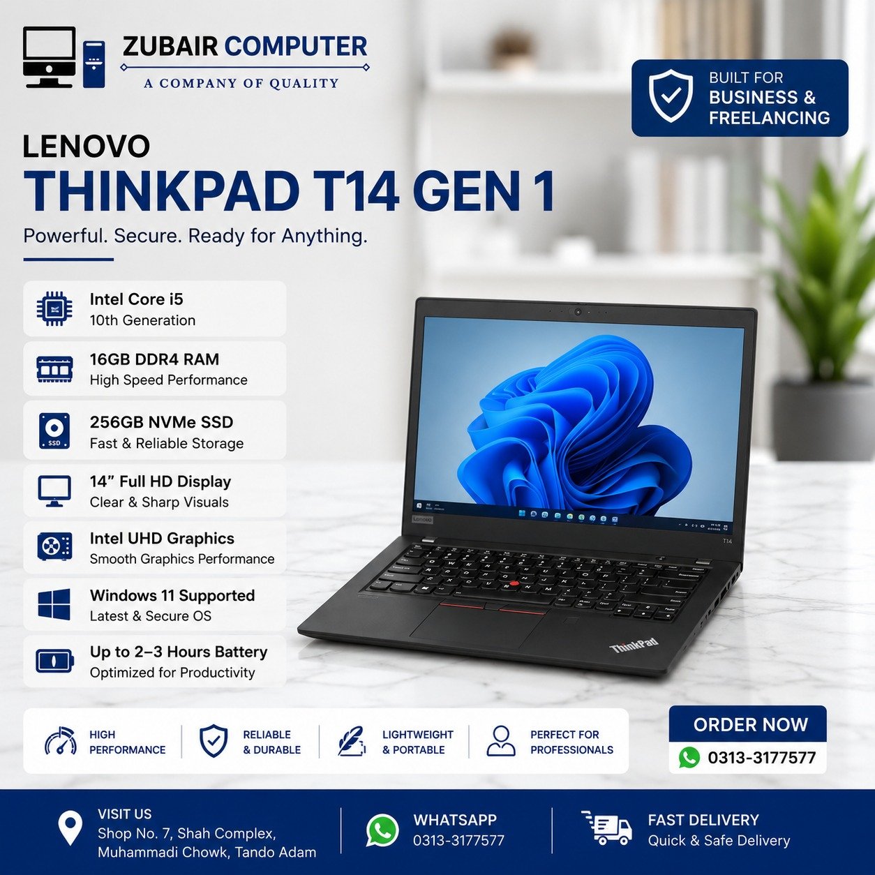 Zubair Computer Social Media Post Design 4